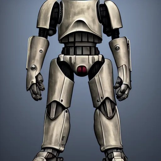 huge power armor with servos from fallout in the style Stable Diffusion OpenArt