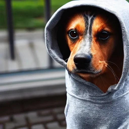 dog with a hoodie Stable Diffusion OpenArt