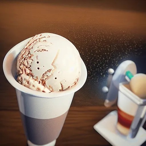 “ice cream beer” ultra realistic, unreal engine, Stable Diffusion