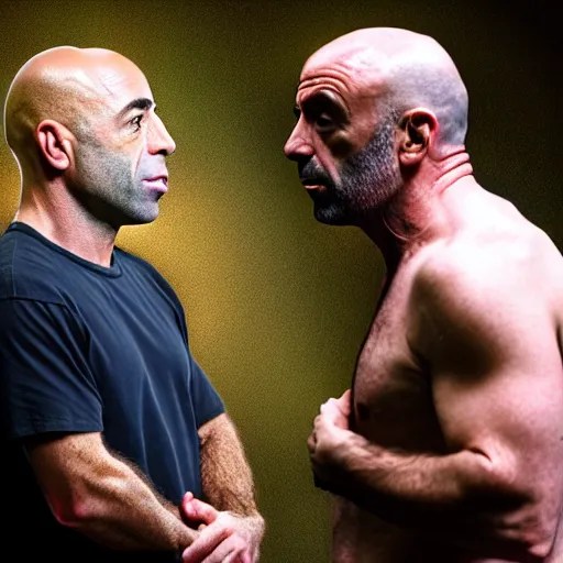 Joe Rogan ripping out your spine Stable Diffusion OpenArt