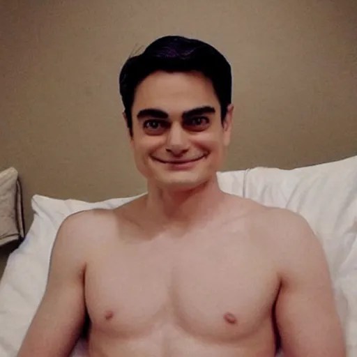 ben shapiro shows off the sailor moon tattoo on his | Stable Diffusion