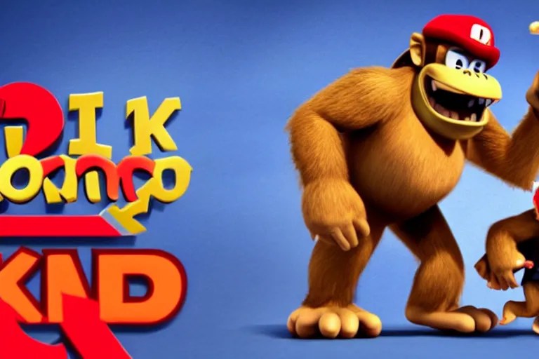 donkey kong and king k rool in ted talk Stable Diffusion OpenArt