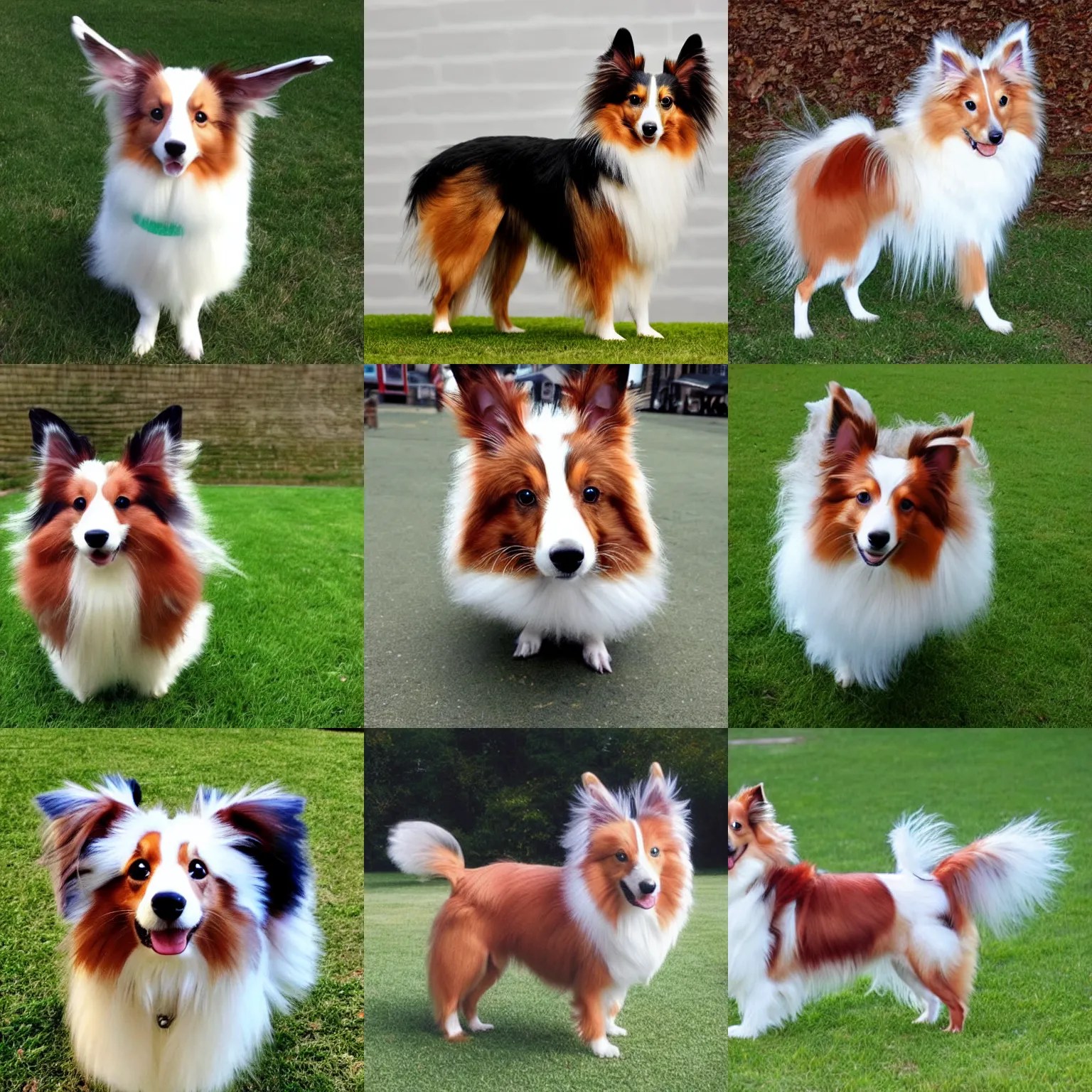 a sheltie dog as a pokemon Stable Diffusion OpenArt