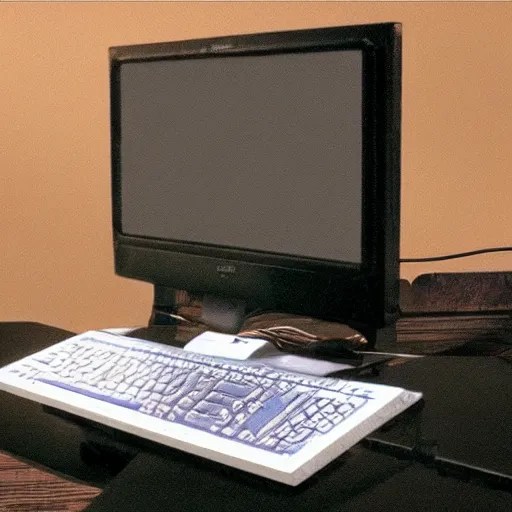 a computer made out of flesh, hyper realistic, highly Stable