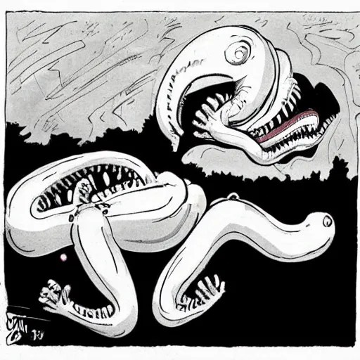 the chestburster scene from alien, children's Stable Diffusion OpenArt