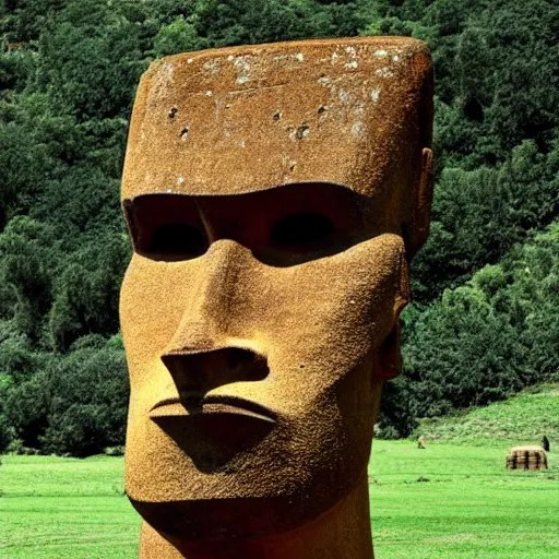 giga Chad Easter island head Stable Diffusion OpenArt