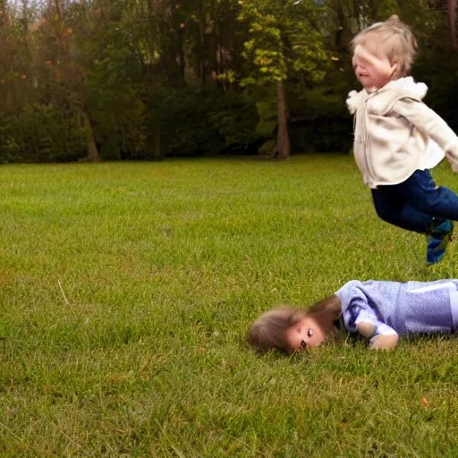 child falling over Stable Diffusion OpenArt