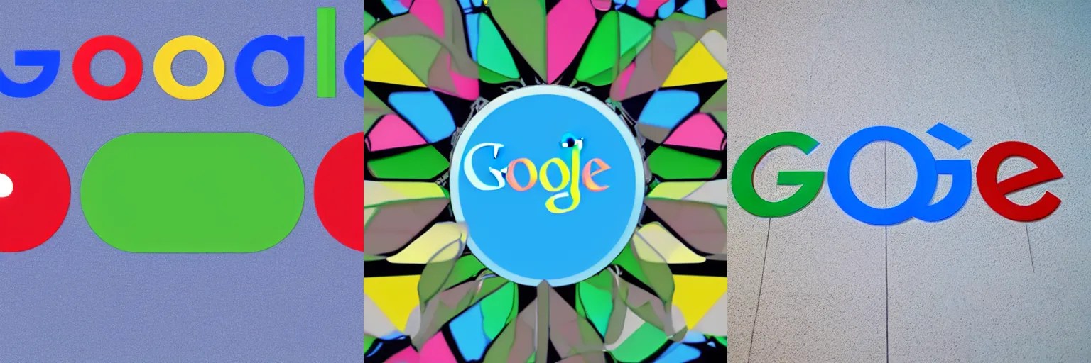Google logo, inverted colors Stable Diffusion OpenArt