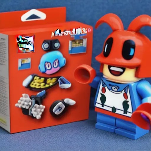 nintendo kirby lego set, detailed Stable Diffusion