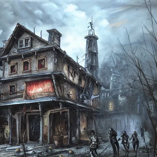 resident evil village Salvatore Moreau, detailed Stable Diffusion