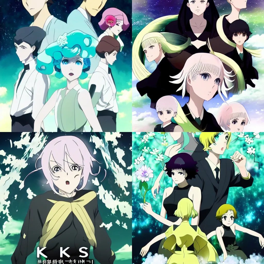 Houseki no Kuni Sub Indo Episode 0112 End BD Stable Diffusion