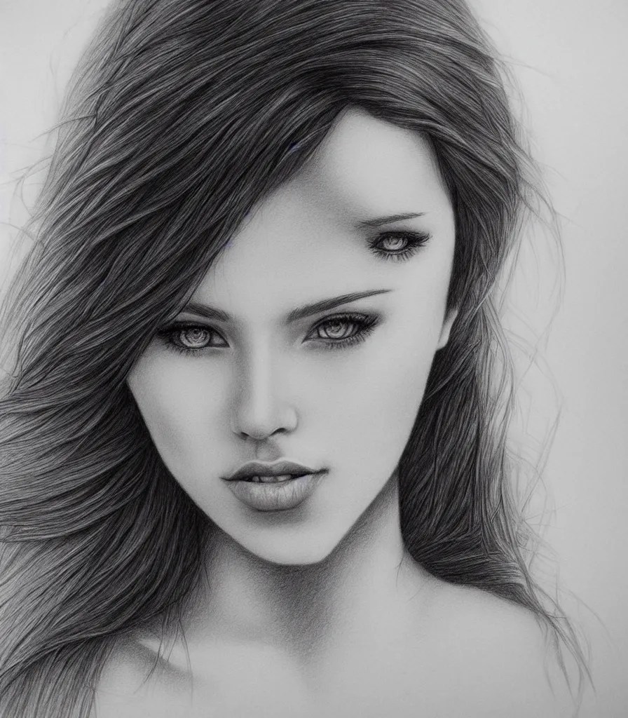 Share more than 72 beautiful realistic sketch super hot seven.edu.vn