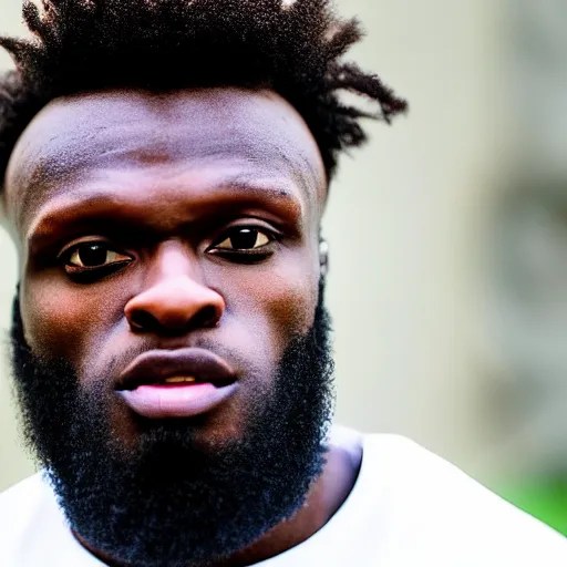 KSI with a majestic beard, closeup Stable Diffusion OpenArt