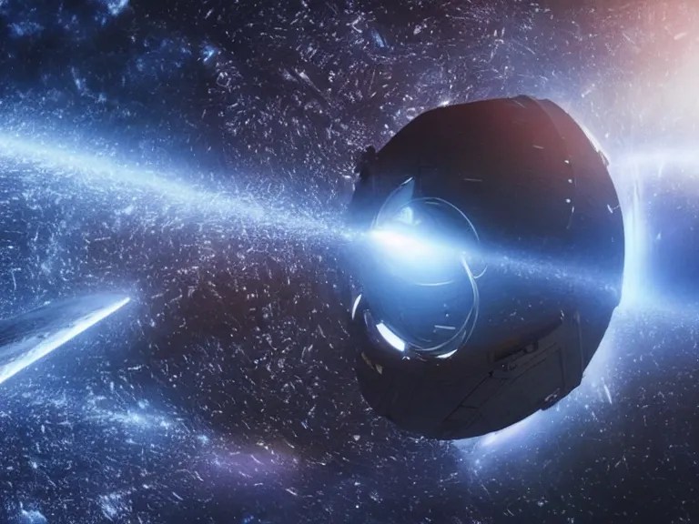 a dyson sphere as seen in star trek discovery. scifi Stable Diffusion