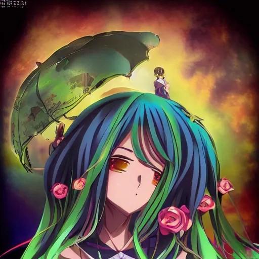 mother earth anime girl, anime key visual, anime art Stable Diffusion