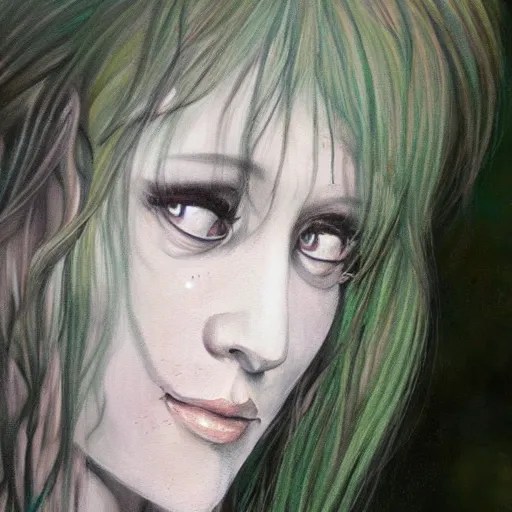 A professionaly painted portrait of an archfey, 4k, Stable Diffusion