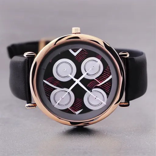 a mirror watch with 3 faces Stable Diffusion OpenArt