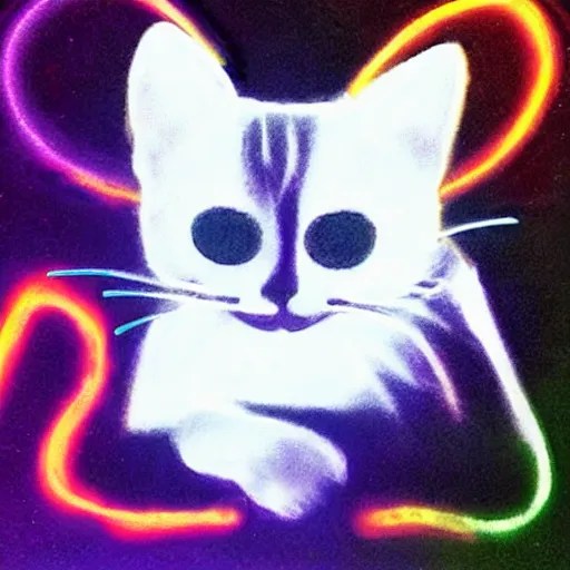 glow in the dark cat Stable Diffusion OpenArt