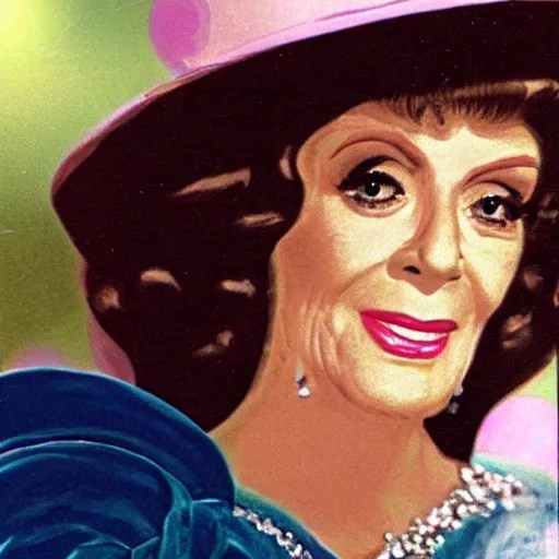 a closeup of alexis carrington. Stable Diffusion OpenArt