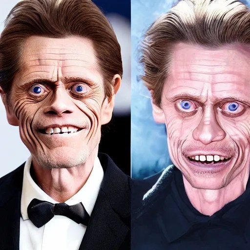 willem dafoe as steve buscemi Stable Diffusion
