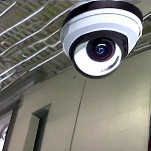 security camera footage Stable Diffusion
