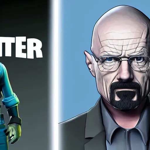 Walter white as a fortnite character Stable Diffusion OpenArt