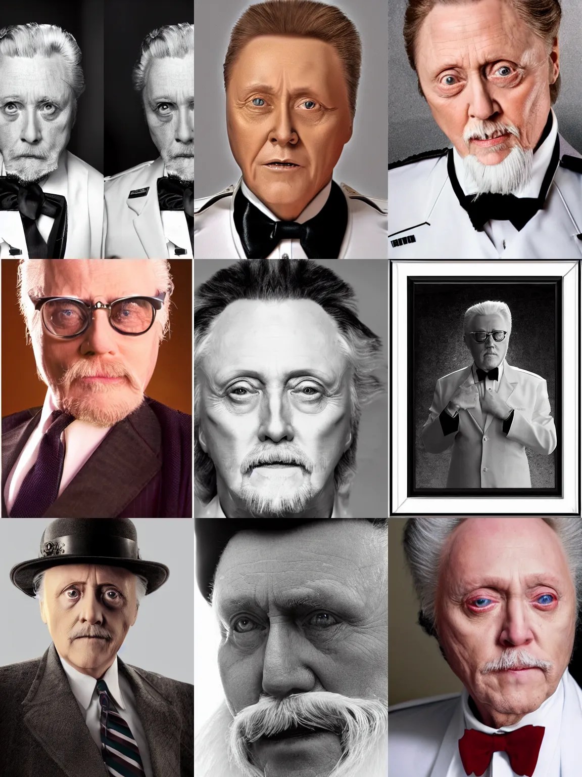 cinematic medium shot, studio photographic portrait of Stable