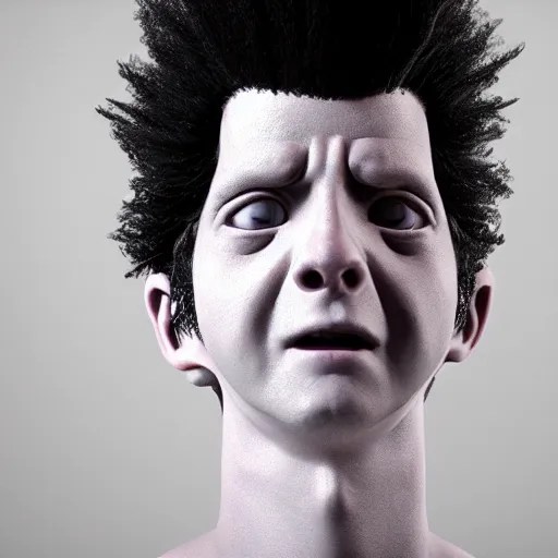 eraserhead baby all grown up, high detail, Stable Diffusion