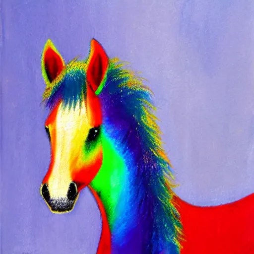 rainbow horse Stable Diffusion OpenArt