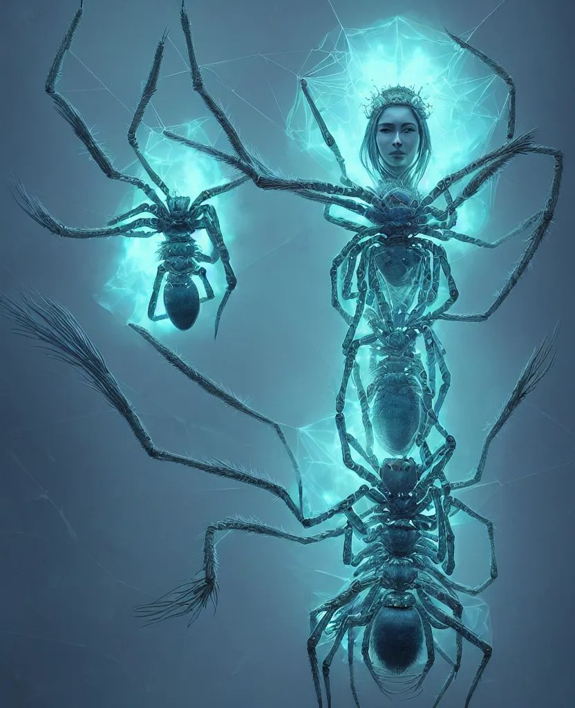 goddess portrait of a giant spider queen, Stable Diffusion OpenArt