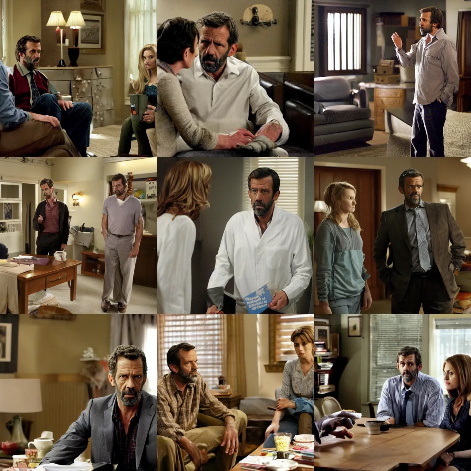 a scene from house ( tv show ) Stable Diffusion OpenArt