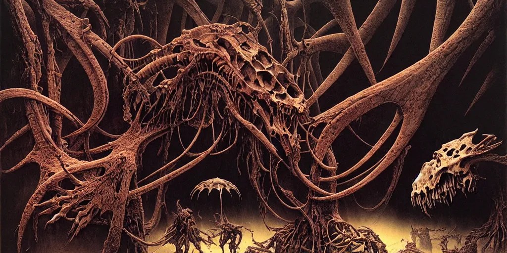 scorpions!! crawling through the cavities of a ((large Stable