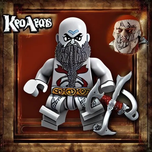 kratos from god of war, lego set Stable Diffusion OpenArt