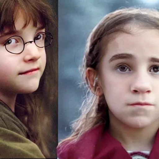 the daughter of harry potter and hermione granger Stable Diffusion