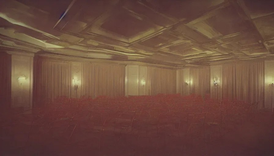 70s movie still of a ballroom with ceiling made of Stable Diffusion OpenArt