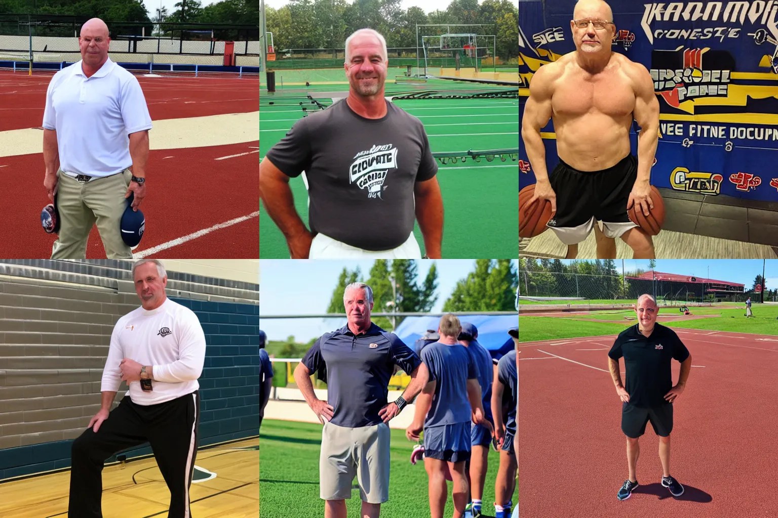 Coach Greg Doucette posing Stable Diffusion