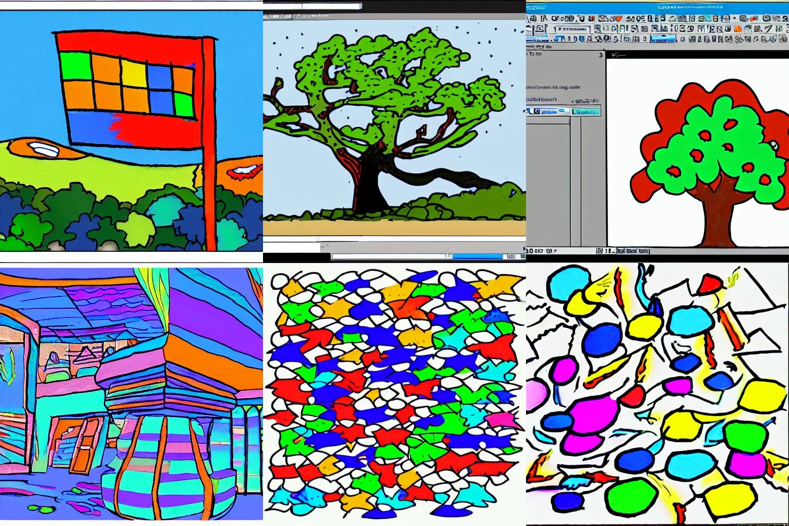 microsoft paint drawing Stable Diffusion OpenArt