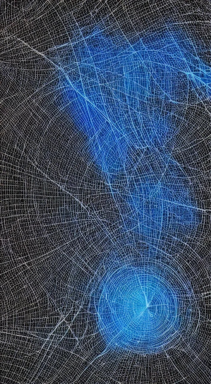 a cymatics pattern blending with an atmospheric jet Stable Diffusion