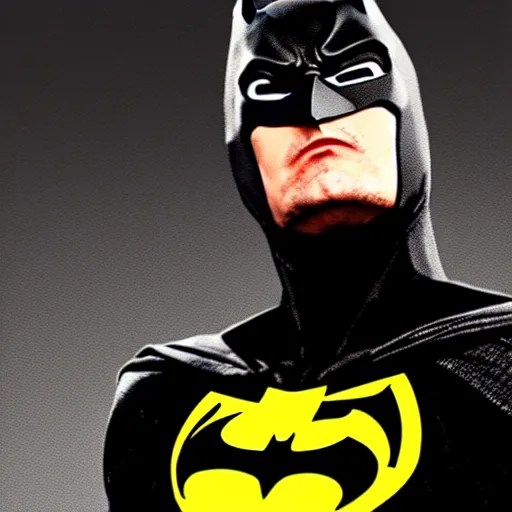 a still of xqc as batman throwing a batarang, digital Stable