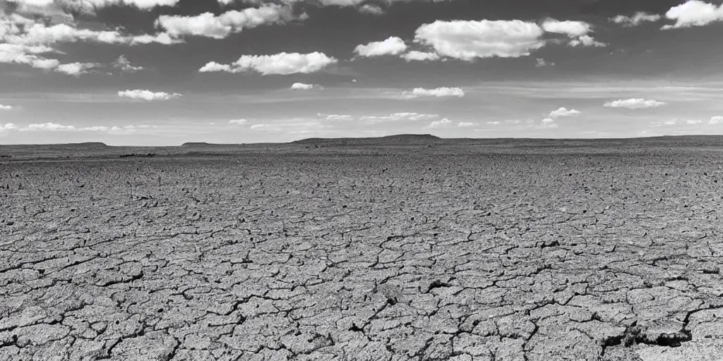 a completely barren and desolate land stretches out Stable Diffusion OpenArt