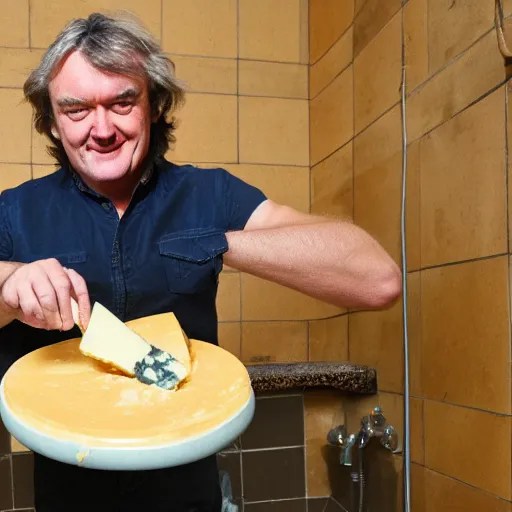 James May Bathing in cheese Stable Diffusion OpenArt