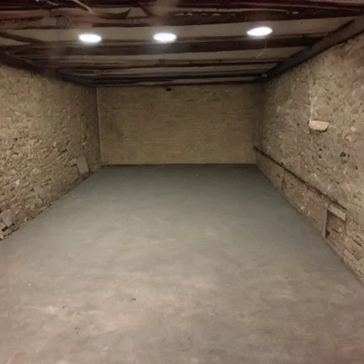 an unfinished basement, craigslist photo Stable Diffusion OpenArt