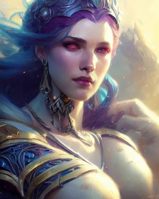 kaisa from league of legends, character portrait, Stable Diffusion