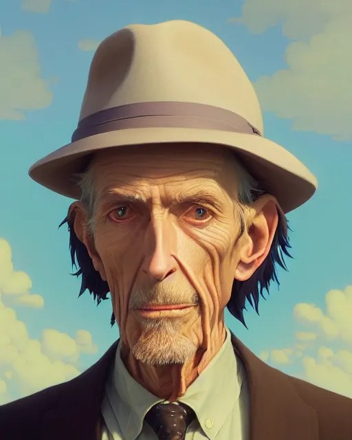 highly detailed vfx portrait of tall skinny old man Stable Diffusion