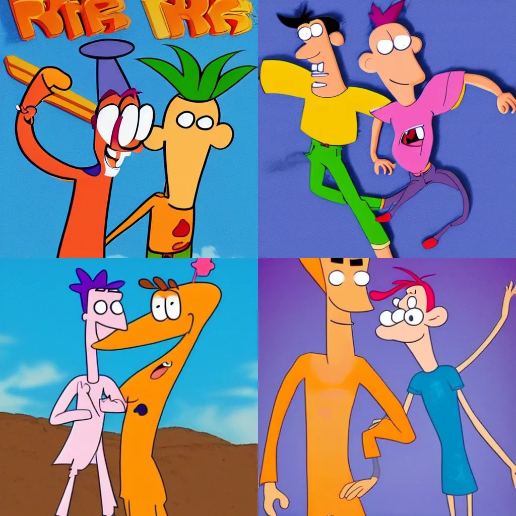 cursed phineas and pherb Stable Diffusion OpenArt