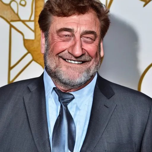 thin John Goodman in great shape wearing a suit Stable Diffusion