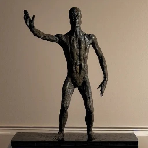 photo of the SCP173 statue, by the SCP Foundation Stable Diffusion