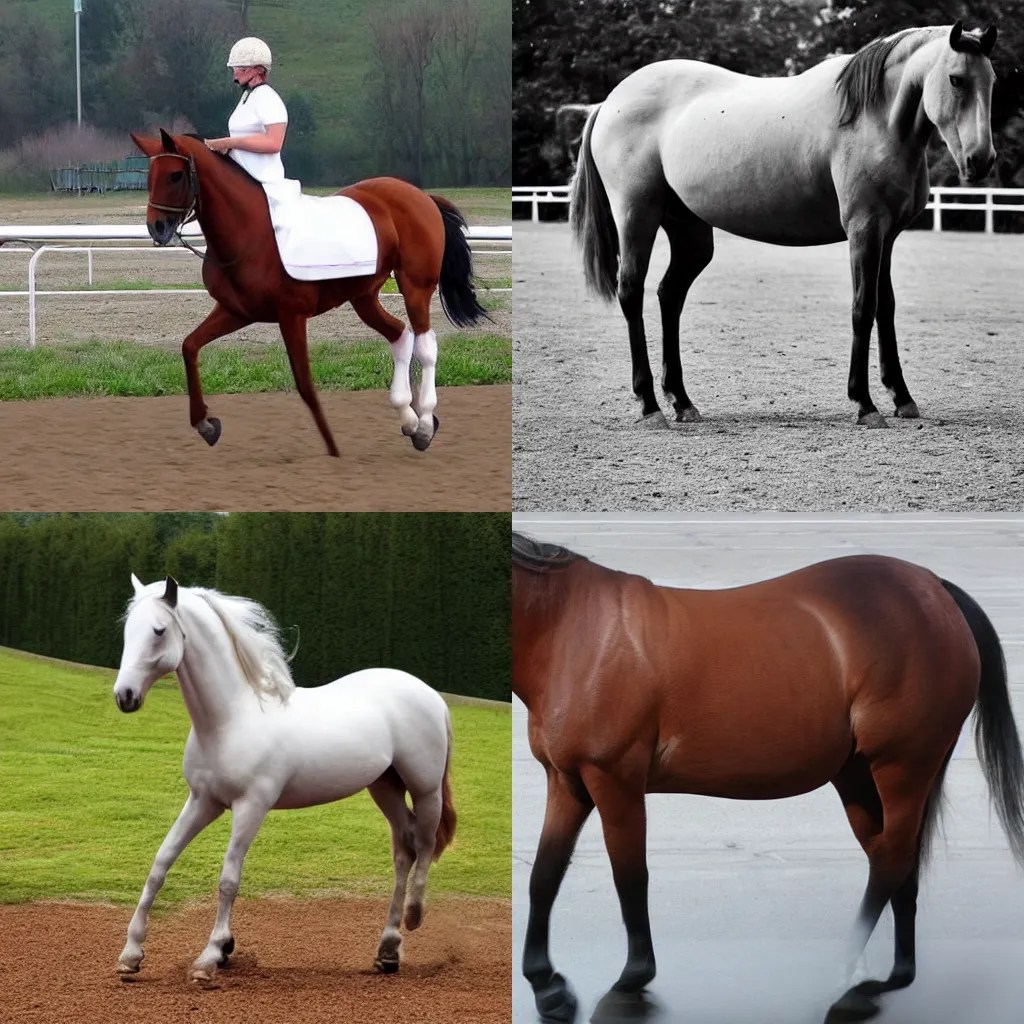 horse without legs Stable Diffusion