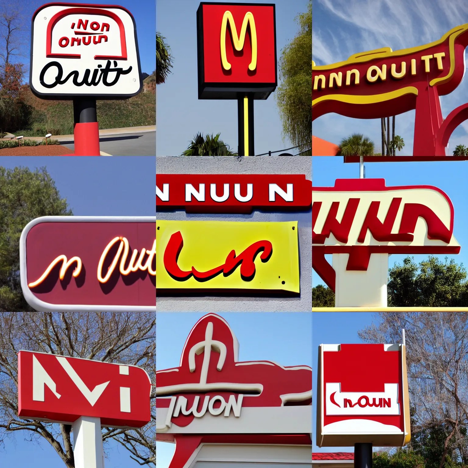 in 'n out sign Stable Diffusion OpenArt