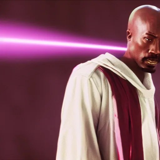 Tupac Shakur as Mace Windu, highly detailed, 8k, movie Stable Diffusion OpenArt